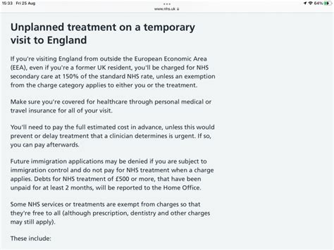 expat entitlement to nhs treatment.